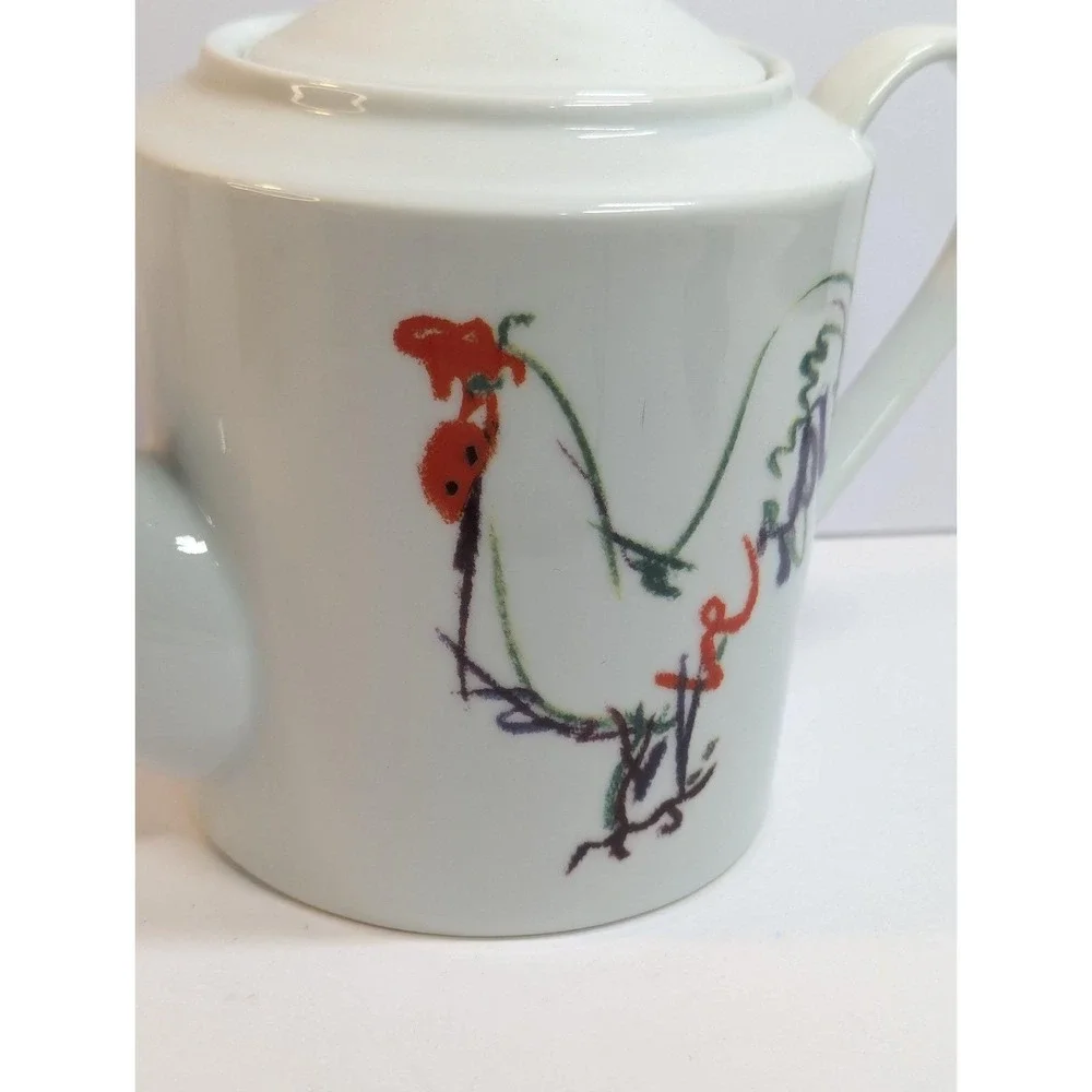 Decor Design‎ 7 in Rooster Teapot
